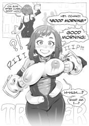 ochaco uraraka from boku no hero academia by gmun