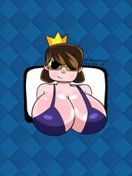 blue princess (clash royale) from clash (series) by marlongames201