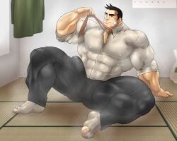 dick gumshoe from gyakuten saiban by hitenmaru