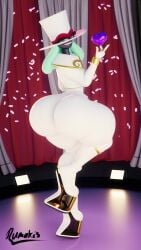 1boy 3d 3d_animation 9:16 animated ass ass_clapping balan balan_wonderworld big_ass bottom_heavy bubble_butt clapping_cheeks clothing fat_ass femboy gluteal_fold hat huge_ass jiggle jiggling_ass large_ass longer_than_10_seconds looking_at_viewer looking_back male male_only massive_ass rumakis shorter_than_30_seconds solo sound suit textless textless_version thick_ass thick_thighs thunder_thighs twerking vertical_video video wide_hips