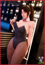 mai shiranui from fatal fury by slymyguy