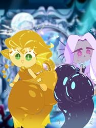 gold citrine cookie from cookie run by moonlightcismyqueen