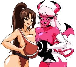 mai shiranui from fatal fury by wallyroo