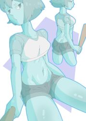 big_ass big_breasts big_breasts big_butt big_thighs big_titties blue_hair blue_skin cartoon_network clothing curvaceous curvaceous_female curvaceous_figure curvy curvy_figure curvy_hips female female_focus female_only lapis_lazuli_(bob) lapis_lazuli_(gem) lapis_lazuli_(steven_universe) looking_at_viewer short_hair steven_universe tumorterrors