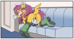 mina mongoose from sonic (series) by leatherruffian