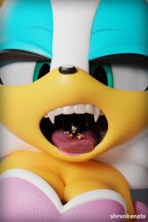 3d 3d_(artwork) 3d_model 3d_render absurd_res anthro anthro_only breasts cleavage digital_media_(artwork) eyeshadow fangs female giantess giantess_vore hi_res lipstick makeup mawshot mobian mobian_(species) mobian_bat mouth_fetish open_mouth rouge_the_bat sega shadow_the_hedgehog shrunkengts size_difference sonic_(series) sonic_adventure_2 sonic_the_hedgehog_(series) teeth teeth_showing teeth_visible tiny_male tongue tongue_out vore
