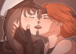 2d 2girls female mei_ling_(metal_gear_solid) meryl_silverburgh metal_gear metal_gear_solid tagme yuri