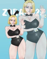 blonde_female blonde_hair blue_eyes bunny_ears bunnysuit emma_frost emma_frost_(marvel_rivals) large_breasts marvel marvel_comics marvel_rivals thick_thighs white_queen x-men zoraa027