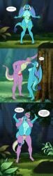 abs absurd_res ahegao anthro anthro_on_anthro anthro_penetrated anthro_penetrating anthro_penetrating_anthro balls biceps blue_body blush breasts comic dialogue dragon english_text eyelashes female female_penetrated forked_tongue friendship_is_magic full_nelson full_nelson_(legs_held) genitals green_body green_eyes hasbro hi_res kabedon larger_male long_eyelashes looking_pleasured male male/female male_penetrating membrane_(anatomy) membranous_wings multicolored_body muscular muscular_anthro muscular_male my_little_pony mythological_creature mythological_scalie mythology nipples non-mammal_breasts nude pecs penetration penile penile_penetration penis penis_in_vagina pia-sama princess_ember_(mlp) pupils purple_body quads scales scalie sex size_difference smaller_female smile spade_tail speech_bubble spike_(mlp) spread_legs spreading tail text tongue tongue_out trapezius vaginal vaginal_penetration vulva wings