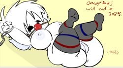 chained_wrists chris_o'neill chubby_female crying_with_eyes_open female flash_cs3 gagged genderswap genderswap_(mtf) legs_spread oney_plays original_artwork rule_63 shitpost shortstack