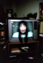 ai_generated ai_slop animated arcade18 breasts calling exibitionism horror horror_(theme) huge_breasts jiggling_breasts large_breasts lewd lillylu lillyverse mp4 real_person realistic sound sweat swinging_breasts tagme television tv video waiting_for_sex yamamura_sadako