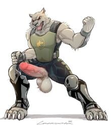 absurd_res angry anthro armor balls big_balls big_penis bodily_fluids body_hair bulge canid canine canis chest_hair clothing crazydrak drooling erection feet foreskin fur gary_hampton gauntlets genital_fluids genitals gloves hairy_balls handwear hero hero_pose hi_res image_comics invincible_(image_comics) leaking leaking_precum legwear male male_only mammal muscular musk musk_clouds mythological_canine mythological_creature mythology open_mouth paws penis precum presenting saggy_balls saliva simple_background snarling solo steam superhero superhero_costume teeth the_astounding_wolf-man thick_penis throbbing throbbing_penis tongue uncircumcised unzipped unzipped_pants werecanid werecanine werecreature werewolf wolf zipper