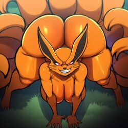 female kurama (naruto) from naruto (series)