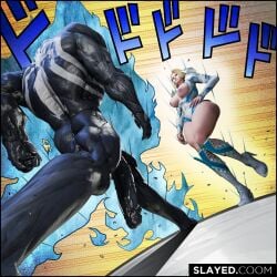 1boy 1boy1girl 1girls 3d big_ass big_breasts big_thighs blonde_female blonde_hair blue_lipstick bob_cut boots breasts bust busty casual chest clothing curvaceous curvy curvy_figure dark_skin emma_frost emma_frost_(marvel_rivals) female funny hanging_penis hellfire_club high_heel_boots high_heels hips hourglass_figure huge_ass huge_breasts huge_thighs human jojo's_bizarre_adventure jojo_pose jojo_reference large_ass large_breasts large_thighs legs light-skinned_female light_skin male marvel marvel_comics marvel_rivals mature mature_female meme mutant mutant_(marvel) nude_male pale_skin penis_out slayed.coom slim_waist spider-man_(series) symbiote thick thick_hips thick_legs thick_thighs thighs venom_(marvel) venom_(marvel_rivals) voluptuous waist white_queen wide_hips wide_thighs x-men
