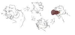 anthro domestic_cat duo felid feline felis female forced hi_res male male/female mammal questionable_consent scar shiftiys size_difference