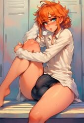 1boy 1femboy aesthetic ai_generated attractive big_balls big_bulge big_penis blush blushing_male boxers bulge_under_clothes changing_clothes covered_navel covered_penis cute cute_male femboy feminine_body feminine_faced_male feminine_male freckles freckles_on_face ginger hi_res highres huge_bulge hung_femboy hung_trap locker_room long_penis male novelai penis_bulge penis_in_underwear public_indecency solo solo_femboy solo_male thick_eyelashes thick_hips thick_legs thick_lips thick_outline thick_outlines thick_penis thick_thighs trap well_endowed youreyesonly