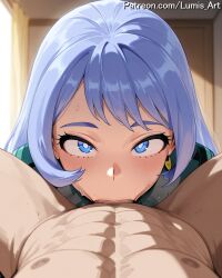 hadou nejire from boku no hero academia by lumis art