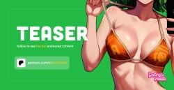 1girls 4ny_studio ai_generated animated anime breasts copyright_request erect_nipples female female_only gamer_girl getting_inside green_eyes green_hair hand_on_desk headphones_only hisato_azuma human human_female indoors light-skinned_female light_skin looking_at_viewer pink_nipples solo solo_female suggestive suggestive_gesture vertical_video