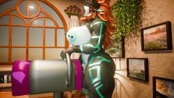 big_ass big_breasts big_penis furry futanari jp_3dx midna tagme thick_thighs toy video