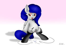 absurd_res anatomically_correct animal_genitalia animal_pussy clothing equine equine_pussy female feral friendship_is_magic hi_res legwear mammal my_little_pony naughty_face overwatchpon3 pegasus pussy socks stockings wings