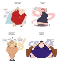 angry_expression bbw belly better_with_salt big_belly big_breasts boku_no_hero_academia colored_sketch dandadan embarrassed embarrassed_expression fat_belly fat_female fat_fetish fat_thighs female final_fantasy final_fantasy_vii mirko miruko morbidly_obese morbidly_obese_female mount_lady my_hero_academia obese overweight_female rumi_usagiyama shiratori_aira_(dandadan) tagme thick_thighs tifa_lockhart yuu_takeyama