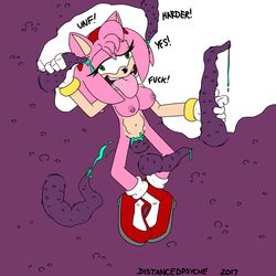 2017 ahe_gao amy_rose areola big_breasts boots breasts clothing cum cum_inside distancedpsyche erect_nipples exposed_torso footwear fur gloves green_eyes hair half-closed_eyes handwear hedgehog humanoid looking_pleasured mammal manual monster navel nipples open_mouth penetration penis pink_fur pink_hair profanity pussy simple_background smile sonic_(series) stomach_bulge teeth tentacle tongue vaginal