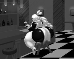 1girls 2026 ass breasts dreamchy_(mr_dreamcatch_er) female female_only holding_wine_glass mrdreamcatch_er oc original_character redraw tagme thighs wine