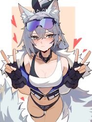 silver wolf (honkai: star rail) from honkai: star rail by distr