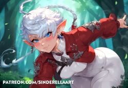 ai_generated alisaie_leveilleur ass_bigger_than_head big_butt busty commission elezen elf elf_female elf_girl fat_ass female final_fantasy final_fantasy_xiv heavenly_ass huge_ass large_ass patreon patreon_url patreon_username pawg sinderellaart square_enix teen teen_girl teenage_girl teenager thick thick_ass thick_legs thick_thighs voluptuous voluptuous_female