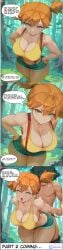ai_generated ash_ketchum ass_focus ass_grab big_ass comic joabond misty_(pokemon) orgasm pokemon sex