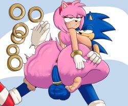 1boy 1girls amy_rose anthro anus ass ass_bigger_than_head ass_slap balls barefoot big_ass big_breasts big_penis bottom_heavy breasts bubble_butt busty cock_ring cowgirl_position fat_ass female furry furry_only gloves half-closed_eyes hand_on_ass hand_on_own_ass hands_on_another's_ass hands_on_ass hedgehog hetero huge_ass jiggle jiggling_ass large_ass large_breasts looking_pleasured male massive_ass nude nude_female nude_male penis pussy riding riding_penis ring_(jewelry) rings rippling_ass shoes slapping_ass smile sonic_(series) sonic_the_hedgehog sonic_the_hedgehog_(series) spanking spanking_ass straight straight_sex tail thick_ass thick_thighs thunder_thighs tool01k vaginal_penetration wide_hips