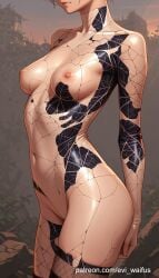 2b_(nier:automata) ai_generated breasts naked waifu waifu_diffusion