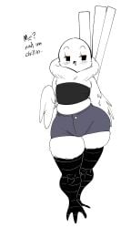 1boy anthro avian bird burd_(meweeze) feathers femboy gay girly male meweeze shorts solo thick_thighs wide_hips