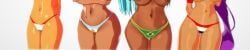 3d 4girls areolae big_boobs big_breasts boobs breasts brown_body cleavage dark-skinned_female dark_skin dolly_dimpley female hat headphones huge_boobs huge_breasts koikatsu large_boobs large_breasts mymy_schoppenboer navel ongezellig papaoso pokemon purple_hair shantae shantae_(character) skyla_(pokemon) smiling_friends tagme topless topless_female underwear underwear_only