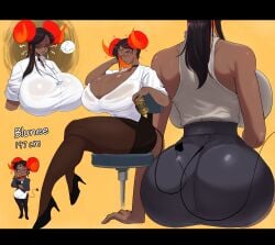 1girls ass back_view big_breasts boob_window breasts bubble_ass bubble_butt business_attire business_suit business_woman busty button_down_shirt ceo_panda_boy cleavage curvy curvy_figure dat_ass dumptruck_ass enormous_ass enormous_breasts fat_ass female female_only giant_ass giant_breasts gigantic_ass gigantic_breasts ginormous_breasts hourglass_figure huge_ass huge_breasts hyper_breasts large_ass large_breasts massive_breasts oc original_character pantyhose thick_ass voluptuous voluptuous_female