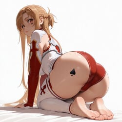 ai_generated censored cheating cheating_(relationship) cheating_girlfriend cheating_wife cuckold cuckold_pov cuckolding female netorare netorase ntr qos qos_tattoo queen_of_spades sword_art_online tagme yuuki_asuna