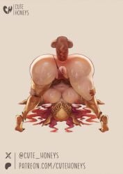 anal animation elden_ring female gif loop looping_animation malenia_(elden_ring) malenia_blade_of_miquella piledriver_position