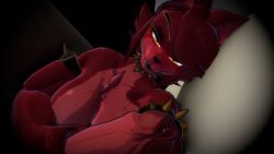 3d blender fishnets five_nights_at_freddy's foxy_(fnaf) futanari huge_ass huge_cock pov tagme tights video