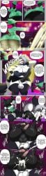 accident comic crossover deltarune femboy forced futanari hellaverse helluva_boss loona_(helluva_boss) masterj291 tagme toby_fox undertale undertale_(series) vivienne_medrano vivziepop
