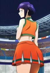 1girl 1girls ai_generated anime boku_no_hero_academia breasts curvy curvy_female curvy_figure eyes female fit hair jirou_kyouka my_hero_academia nsfw stickyai tits voluptuous