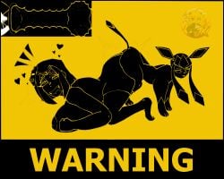cum cum_in_pussy cum_inside glaceon joakore knot knotted_penis knotting pokemon sign simple warning_sign zoophilia