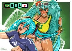 1dickgirl 1futa 1futa1girl 1futanari 1girl 1girl1futa 1girls 2026 brazilian brazilian_female brazilian_miku femsub football from_behind from_behind_position futa_on_female futa_with_female futadom futanari hatsune_miku prone_bone sex tagme vocaloid world_cup zyxdraws