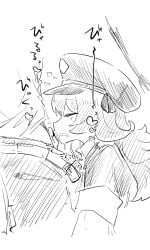 1boy 1girls blowjob blue_archive blush cum cum_in_mouth fellatio female gehenna_academy_student halo iroha_(blue_archive) ki_no_nekko male oral penis