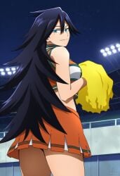 1girl 1girls ai_generated anime boku_no_hero_academia breasts curvy curvy_female curvy_figure eyes female fit hair midnight_(my_hero_academia) my_hero_academia nsfw stickyai tits voluptuous