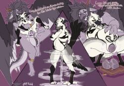 absurd_res animal_genitalia animal_penis anthro avian back_wings ball_tuft balls beak big_balls big_breasts bird bodily_fluids breast_pregnancy breast_squish breasts canid canine canis corvid crouching cum cum_in_vagina cum_inside cum_on_ground dialogue dominant dominant_male dragon duo ear_piercing egg egg_from_vagina ejaculation equine_genitalia equine_penis excessive_cum excessive_genital_fluids female fluffy flying flying_sex frenum_ladder frenum_piercing furgonomics furry-specific_piercing genital_fluids genital_piercing genitals glyphs gold_(metal) gryphon hair hand_on_belly held_by_waist hi_res horn hybrid hybrid_genitalia hybrid_penis jewelry knot knotted_equine_penis knotted_penis knotting ladder_piercing leaking_cum long_hair long_tail male male/female mammal mane multiple_piercings mythological_avian mythological_creature mythological_scalie mythology navel onomatopoeia oscine oviposition passerine penetration penis penis_piercing piercing pillow plap pregnant pregnant_female rahim_(zap_redfield) ring scalie sex sheath sheath_piercing size_difference smoke sound_effects species_transformation spread_wings squish tail text tongue tongue_piercing transformation transformation_through_sex tuft unusual_pregnancy vaginal_penetration vaginal_penetration winged_arms wings wolf womb_tattoo