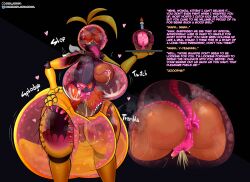 1girls big_breasts breasts diaper diaper_suit diaper_under_clothing female five_nights_at_freddy's five_nights_at_freddy's_2 hyper_breasts lactating lactation peeing peeing_self scottgames tentacle_suit thesheepl toy_chica_(cosplay) toy_chica_(fnaf) transformation trapped urine wetting wetting_diaper wetting_self x-ray