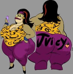 big_ass big_breasts big_butt chubby chubby_female fat_ass female female_only fish furry mama_bass mooncheez3 nickelodeon solo_female spongebob_squarepants thick_ass thick_thighs