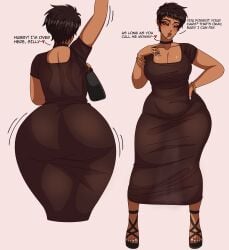 african african_female asian asian_female big_ass big_boobs big_breasts big_butt big_thighs black_hair blush blushing bracelet bracelets breasts clothed clothed_female clothing dark-skinned_female dark_hair dark_skin demon_dog dress ear_piercing earrings english english_commentary english_dialogue english_text eyebrow_piercing eyebrows eyelashes fat_ass female female_only fingernails gentle gentle_femdom gentle_mommy hand_on_hip high_heels huge_ass huge_butt lipstick lollipop makeup mature mature_female milf mina_ashido_curvy_(meme) mommy motherly motion_lines painted_nails painted_toenails patreon patreon_link patreon_url piercing piercings platform_heels purse pursed_lips ring simple_background solo solo_focus standing thick thick_ass thick_hips thick_legs thick_thighs tight_clothes tight_clothing tight_fit tomboy tomoe_tsukishima_(demon_dog) vanilla waving wedding_ring wholesome wide_ass wide_hips wide_thighs wife