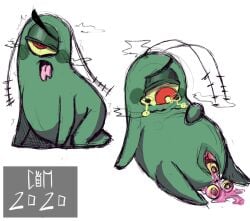 plankton from spongebob squarepants by stasstalin