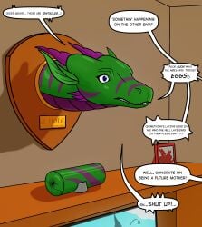 absurd_res astral_kobold colored comic degradation dialogue digital_media_(artwork) dragon end_page english_text female forniphilia glistening glistening_body helpless hi_res implied_gender_transformation implied_oviposition implied_rape implied_tentacle_rape living_sex_toy living_trophy mounted_trophy mythological_creature mythological_scalie mythology objectification offscreen_sex panicked_look penetrable_sex_toy plaque profanity scalie sex_toy shocked small_comic solo speech_bubble talking_to_another text
